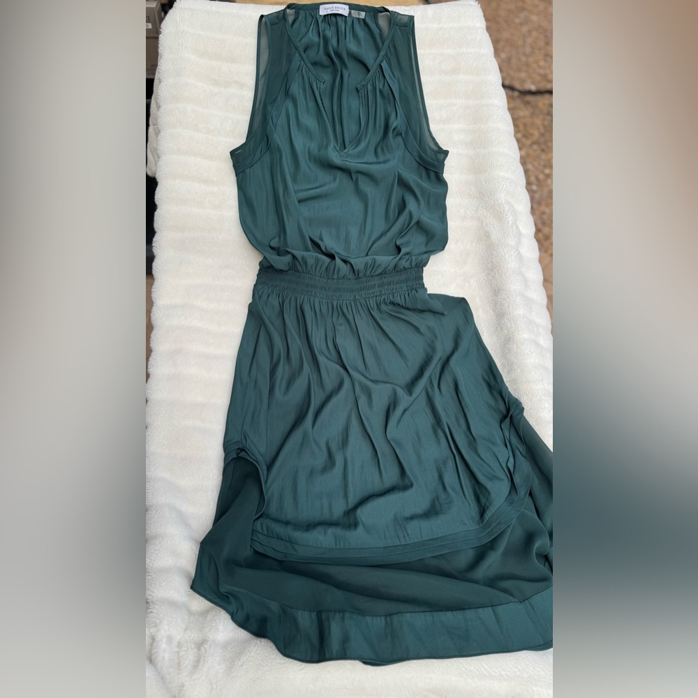 Ramy Brook Teal Midi Dress